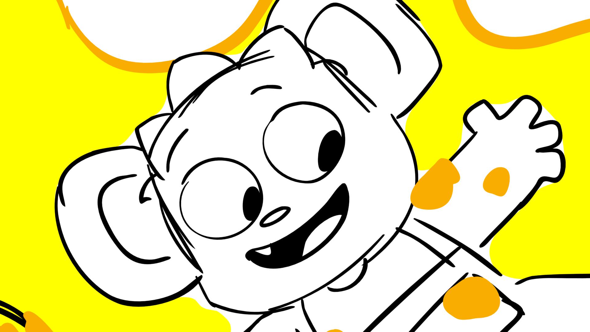 Fun with Nubs — Ep. 112, lámina 145, storyboard by Melissa Ballesteros